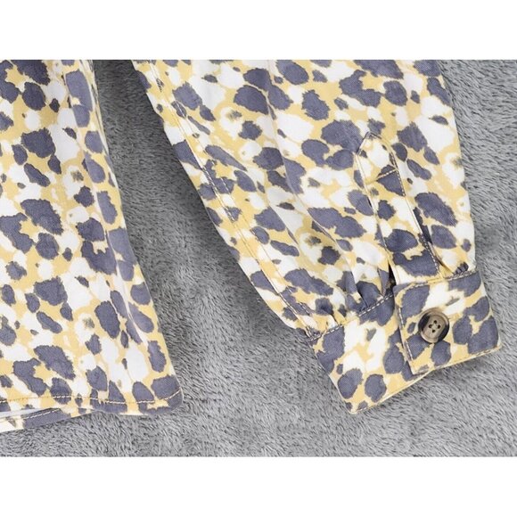 Cabi Shirt Jacket Womens Small Leopard Print Casual Button Up Long Sleeve - Picture 8 of 11